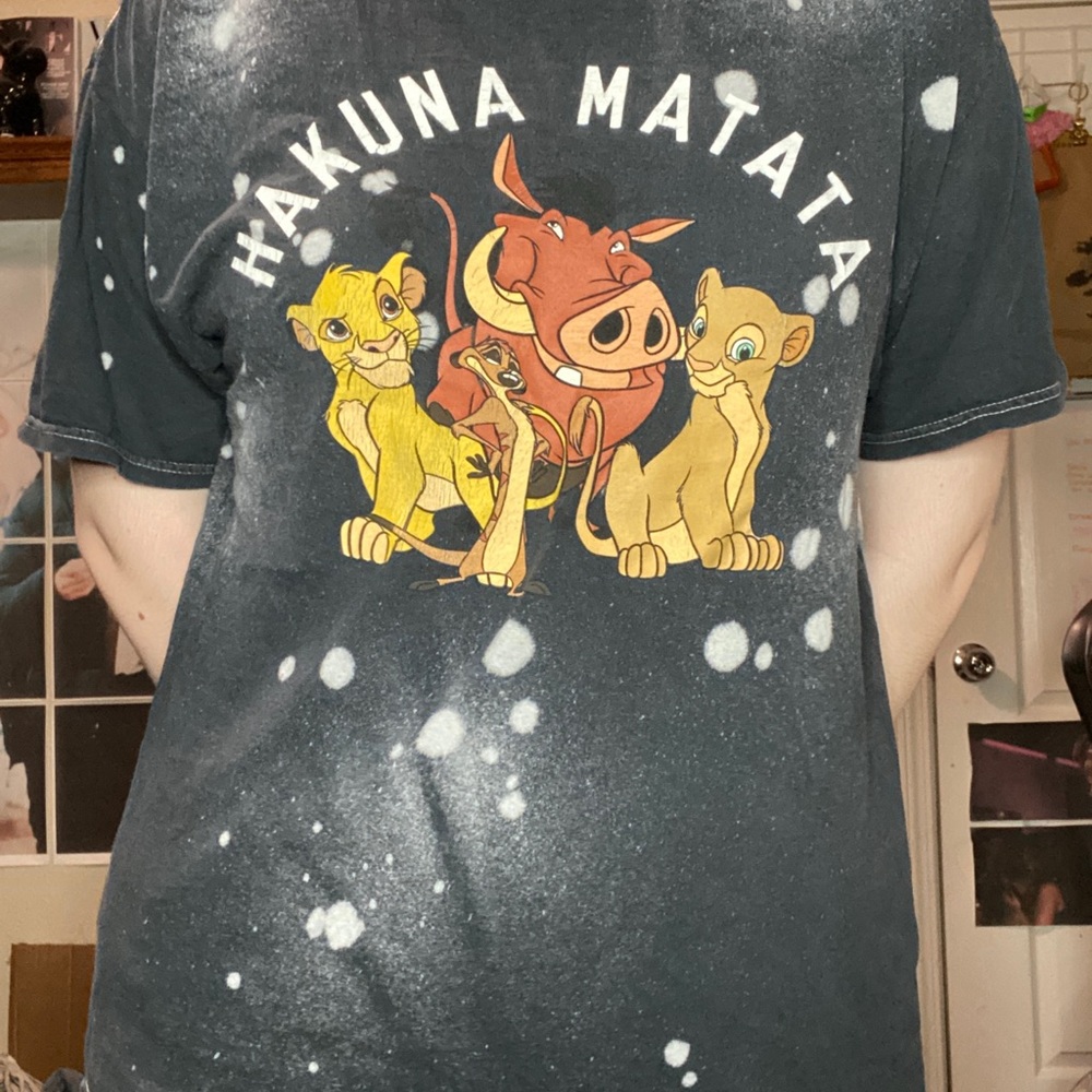 Hakuna Matata tie dye shirt